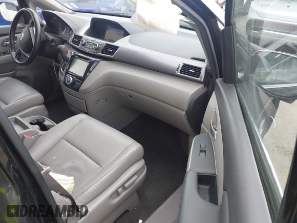 2014 Honda Odyssey EX-L z VIN 5FNRL5H69EB007106, wystawiony jako IAAI lot #41916202 z przebiegiem 164 040 mil mil oraz . Historia ofert i sprzedaży dostępna na DreamBid. Obrazek 5.