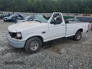 1996 Ford F-150 with VIN 1FTEF15N4TNA21567, listed as a Copart auction lot 57672285 with Not provided miles and Salvage title. Bid and sale history available at DreamBid. Image 1.