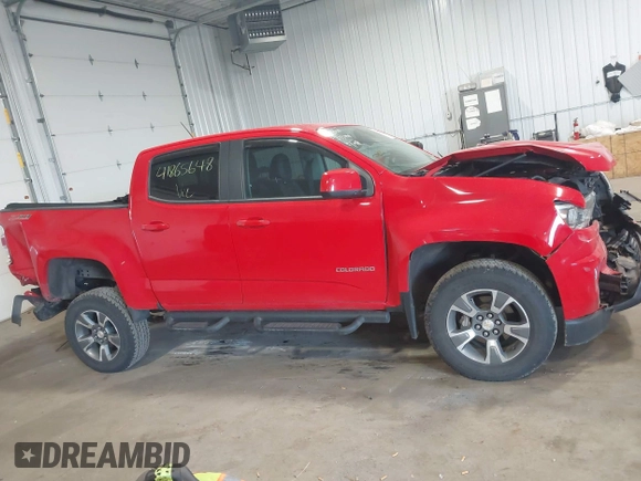 2016 Chevrolet Colorado 4WD Z71 with VIN 1GCGTDE38G1119127, listed as a IAAI auction lot 41865648 with 75,828 mi miles. Bid and sale history available at carsss.com. Image 13.
