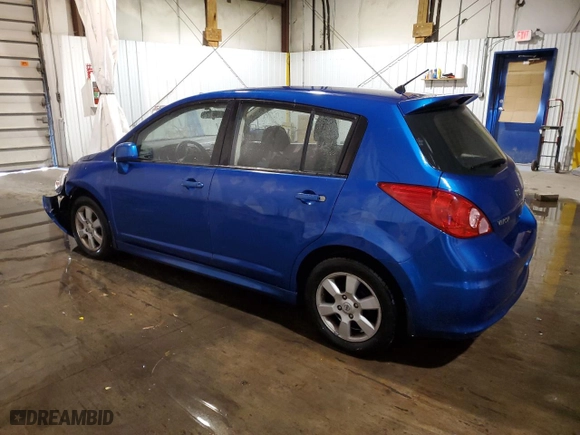 2008 Nissan Versa 1.8 SL with VIN 3N1BC13E58L422148, listed as a Copart auction lot 78907034 with 91,966 mi miles and Salvage Title. Bid and sale history available at carsss.com. Image 2.