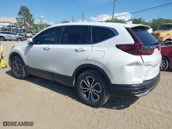 2020 Honda CR-V EX-L with VIN 7FARW1H84LE030067, listed as a IAAI auction lot 41929899 with 72,377 mi miles. Bid and sale history available at carsss.com. Image 3.