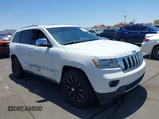 2011 Jeep Grand Cherokee Overland with VIN 1J4RR6GT2BC647589, listed as a IAAI auction lot 42603134 with 153,570 mi miles and . Bid and sale history available at DreamBid. Image 1.