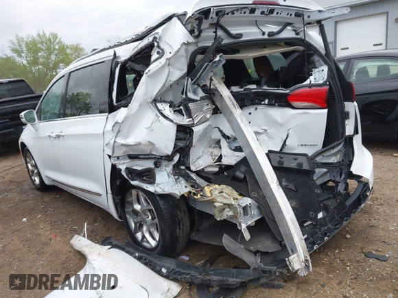 2017 Chrysler Pacifica Limited with VIN 2C4RC1GG0HR598664, listed as a IAAI auction lot 42138539 with 95,934 mi miles and . Bid and sale history available at DreamBid. Image 3.