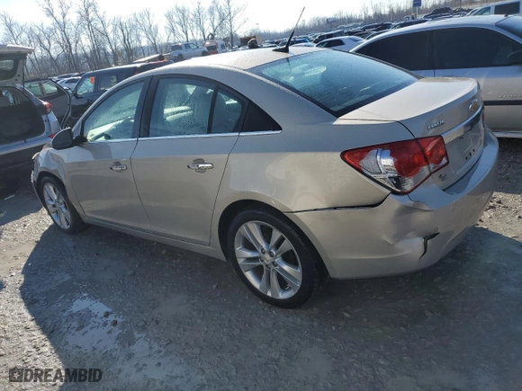 2011 Chevrolet Cruze LTZ with VIN 1G1PH5S98B7131616, listed as a Copart auction lot 85601644 with 131,589 mi miles and Salvage Title. Bid and sale history available at carsss.com. Image 2.