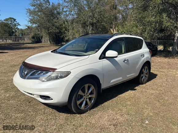 2014 Nissan Murano S with VIN JN8AZ1MU3EW404562, listed as a Copart auction lot 43790725 with 56,948 mi miles and Salvage Title. Bid and sale history available at carsss.com. Image 2.