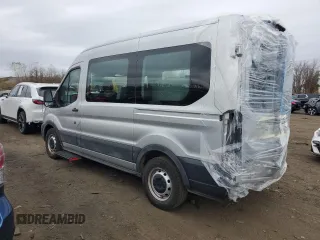 2021 Ford Transit Passenger XL with VIN 1FDZK1C82MKA81226, listed as a Copart auction lot 76893224 with 22,679 mi miles and Salvage Title. Bid and sale history available at DreamBid. Image 2.