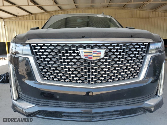 2024 Cadillac Escalade RWD Luxury with VIN 1GYS3AKL7RR235866, listed as a Copart auction lot 76114714 with 2,406 mi miles and Clean Title. Bid and sale history available at carsss.com. Image 5.