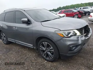 2017 Nissan Pathfinder SV z VIN 5N1DR2MN0HC610527, wystawiony jako IAAI lot #42348633 z przebiegiem 123 769 mil mil oraz . Historia ofert i sprzedaży dostępna na DreamBid. Obrazek 1.