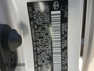 2021 Toyota Corolla Hatchback SE with VIN JTND4MBE5M3106109, listed as a Copart auction lot 80155133 with 27,710 mi miles and Salvage Title. Bid and sale history available at carsss.com. Image 13.