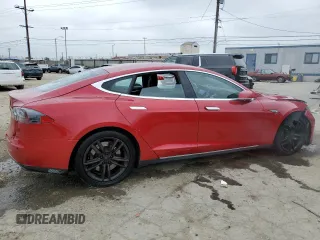 2016 Tesla Model S 70 with VIN 5YJSA1E18GF131881, listed as a Copart auction lot 54513134 with 133,785 mi miles and Salvage title. Bid and sale history available at DreamBid. Image 3.