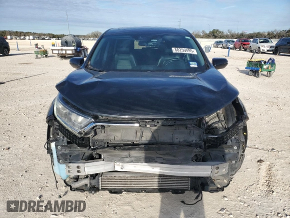 2019 Honda CR-V EX-L with VIN 5J6RW1H89KA013553, listed as a Copart auction lot 88259495 with 129,369 mi miles and Salvage Title. Bid and sale history available at carsss.com. Image 5.