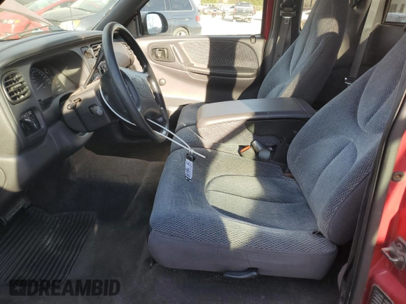 1999 Dodge Dakota SLT with VIN 1B7GL22X8XS114645, listed as a Copart auction lot 48824515 with 110,042 mi miles and Salvage Title. Bid and sale history available at carsss.com. Image 7.