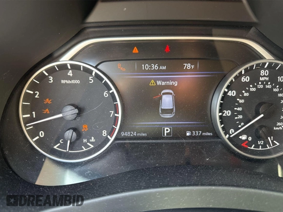 2022 Nissan Murano S z VIN 5N1AZ2AS1NC122048, wystawiony jako IAAI lot #42404041 z przebiegiem 94 824 mil mil oraz . Historia ofert i sprzedaży dostępna na DreamBid. Obrazek 6.