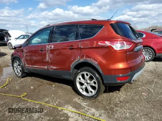 2014 Ford Escape Titanium with VIN 1FMCU9JXXEUB26489, listed as a Copart auction lot 50078885 with 140,043 mi miles and Salvage Title. Bid and sale history available at carsss.com. Image 2.