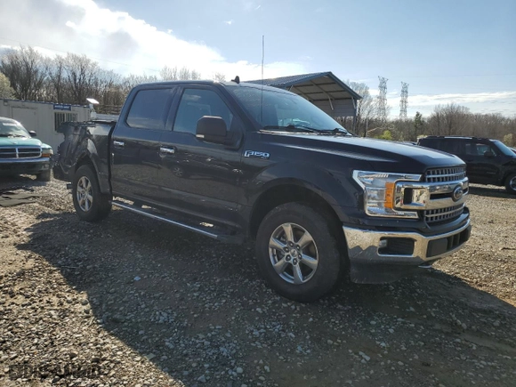 2019 Ford F-150 XL with VIN 1FTEW1EP9KKE48440, listed as a Copart auction lot 48894315 with 103,625 mi miles and Salvage Title. Bid and sale history available at carsss.com. Image 4.