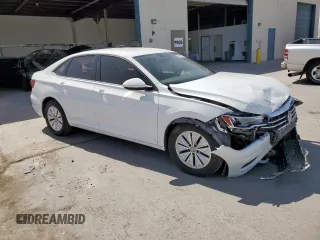 2019 Volkswagen Jetta S with VIN 3VWC57BU2KM046658, listed as a Copart auction lot 61465635 with 58,590 mi miles and Salvage title. Bid and sale history available at DreamBid. Image 4.