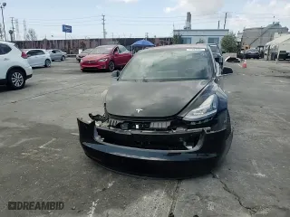 2018 Tesla Model 3 Long Range Battery with VIN 5YJ3E1EA1JF003255, listed as a Copart auction lot 51007665 with 33,855 mi miles and Salvage Title. Bid and sale history available at carsss.com. Image 10.