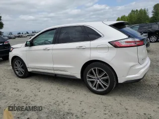 2019 Ford Edge Titanium z VIN 2FMPK3K99KBB49428, wystawiony jako Copart lot #60663125 z przebiegiem 60 383 mil mil oraz Szkoda całkowita • Salvage title. Historia ofert i sprzedaży dostępna na DreamBid. Obrazek 2.