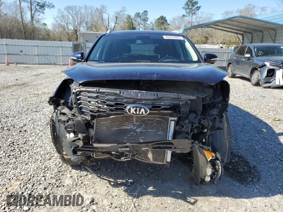 2020 Kia Sorento LX with VIN 5XYPG4A37LG671559, listed as a Copart auction lot 49225005 with 56,023 mi miles and Salvage Title. Bid and sale history available at DreamBid. Image 5.