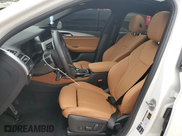2024 BMW X4 M40i with VIN 5UX43DT02R9X54021, listed as a Copart auction lot 80482964 with 7,657 mi miles and Salvage Title. Bid and sale history available at carsss.com. Image 7.