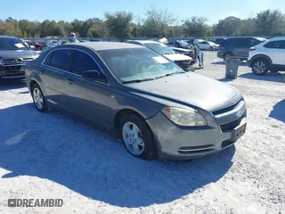 2008 Chevrolet Malibu LS w/1LS with VIN 1G1ZG57B68F188001, listed as a IAAI auction lot 41744611 with 116,535 mi miles. Bid and sale history available at carsss.com. Image 1.