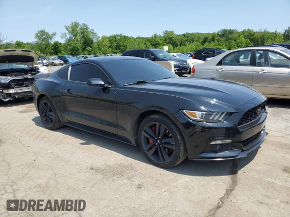 2015 Ford Mustang EcoBoost with VIN 1FA6P8TH1F5401967, listed as a Copart auction lot 59552635 with 79,886 mi miles and Salvage title. Bid and sale history available at DreamBid. Image 4.