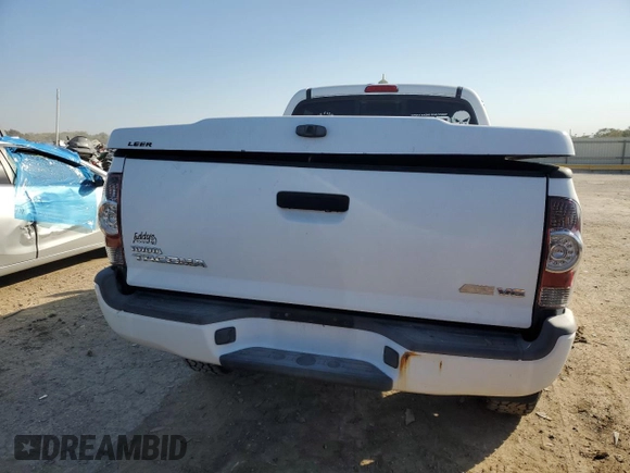2013 Toyota Tacoma with VIN 3TMMU4FN3DM058557, listed as a Copart auction lot 76750374 with 66,031 mi miles and Salvage Title. Bid and sale history available at carsss.com. Image 6.