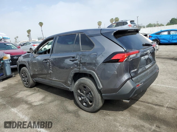 2023 Toyota RAV4 LE with VIN 2T3F1RFV4PC347773, listed as a Copart auction lot 53130605 with 33,775 mi miles and Salvage Title. Bid and sale history available at carsss.com. Image 2.