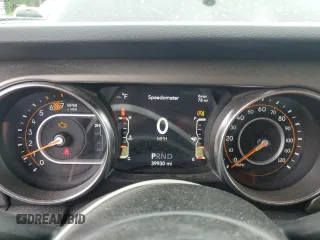 2022 Jeep Wrangler Unlimited Willys with VIN 1C4HJXDN4NW130060, listed as a Copart auction lot 58539485 with 39,930 mi miles and Salvage title. Bid and sale history available at DreamBid. Image 9.