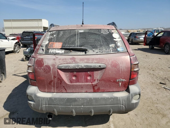 2005 Pontiac Vibe z VIN 5Y2SL63805Z462159, wystawiony jako Copart lot #48764255 z przebiegiem Nie podano mil oraz Czysty tytuł • Clean title. Historia ofert i sprzedaży dostępna na DreamBid. Obrazek 6.