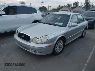 2003 Hyundai Sonata GLS with VIN KMHWF35H23A902622, listed as a IAAI auction lot 41914230 with 138,312 mi miles. Bid and sale history available at carsss.com. Image 2.