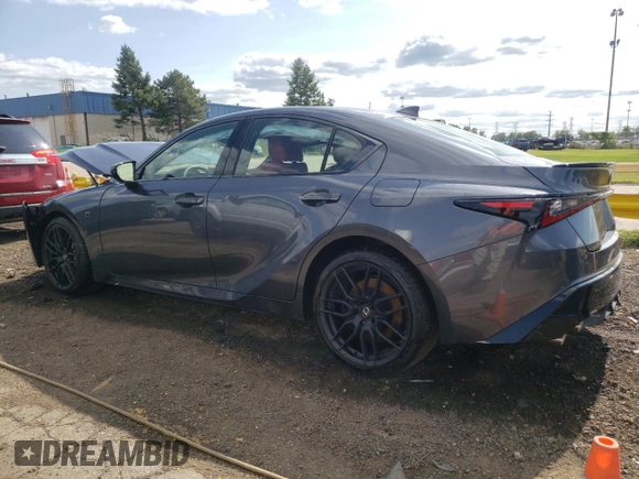 2024 Lexus IS with VIN JTHAP1D28R5005334, listed as a Copart auction lot 68115674 with 1,949 mi miles and Salvage Title. Bid and sale history available at carsss.com. Image 2.