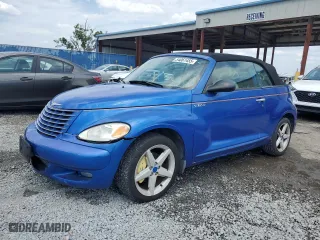 2005 Chrysler PT Cruiser GT with VIN 3C3AY75S35T285968, listed as a Copart auction lot 54061455 with 113,036 mi miles and Salvage Title. Bid and sale history available at carsss.com. Image 1.