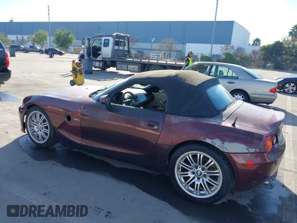 2003 BMW Z4 3.0i с VIN 4USBT53493LT21334, выставлен на аукционе IAAI как лот 41250314 с пробегом 144 698 миль миль и . История ставок и продаж доступна на DreamBid. Изображение 3.