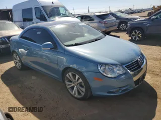 2008 Volkswagen Eos 3.2L with VIN WVWDB71F38V039347, listed as a Copart auction lot 72598194 with 123,630 mi miles and Salvage Title. Bid and sale history available at DreamBid. Image 4.