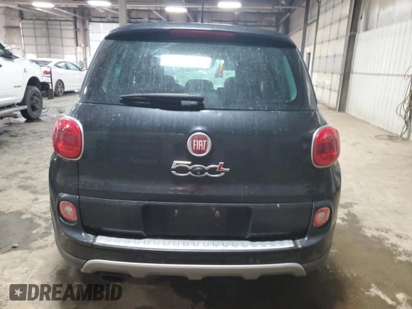 2014 FIAT 500L Trekking z VIN ZFBCFADH1EZ007689, wystawiony jako Copart lot #48108365 z przebiegiem 163 302 mil mil oraz Szkoda całkowita • Salvage title. Historia ofert i sprzedaży dostępna na DreamBid. Obrazek 6.