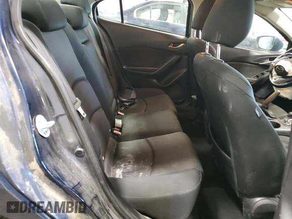 2015 Mazda 3 i Touring with VIN 3MZBM1V70FM163064, listed as a Copart auction lot 61432154 with 126,929 mi miles and Salvage title. Bid and sale history available at DreamBid. Image 10.