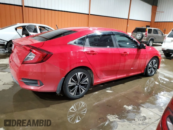 2017 Honda Civic Sedan EX-T with VIN 2HGFC1F46HH109069, listed as a Copart auction lot 43566295 with 162,505 mi miles and Clean Title. Bid and sale history available at carsss.com. Image 3.