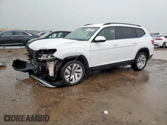 2021 Volkswagen Atlas SE с VIN 1V2WR2CA9MC598706, выставлен на аукционе Copart как лот 60489345 с пробегом 106 340 миль миль и Списание • Salvage title. История ставок и продаж доступна на DreamBid. Изображение 1.