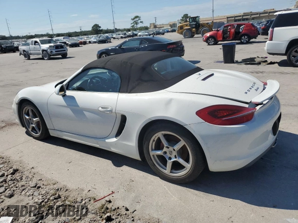 2014 Porsche Boxster with VIN WP0CA2A80ES121133, listed as a Copart auction lot 73422534 with 52,623 mi miles and Non repairable. Bid and sale history available at DreamBid. Image 2.