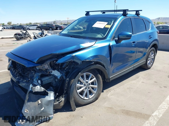2022 Mazda CX-5 2.5 S Preferred Package with VIN JM3KFBCM8N1583959, listed as a IAAI auction lot 41880039 with 45,865 mi miles. Bid and sale history available at carsss.com. Image 17.
