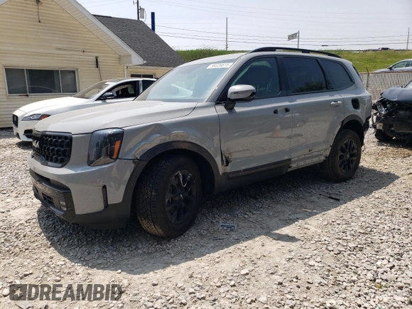 2024 Kia Telluride SX X-Pro z VIN 5XYP5DGC2RG534955, wystawiony jako Copart lot #59326615 z przebiegiem 6 164 mil mil oraz Szkoda całkowita • Salvage title. Historia ofert i sprzedaży dostępna na DreamBid. Obrazek 1.