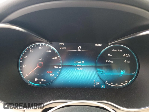 2021 Mercedes-Benz C 300 z VIN W1KWF8EBXMR610481, wystawiony jako Copart lot #58826965 z przebiegiem 11 459 mil mil oraz Szkoda całkowita • Salvage title. Historia ofert i sprzedaży dostępna na DreamBid. Obrazek 9.
