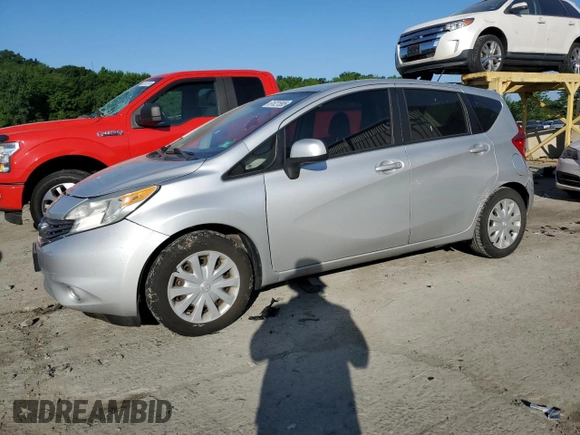 2014 Nissan Note S Plus with VIN 3N1CE2CP6EL371745, listed as a Copart auction lot 61021895 with 69,712 mi miles and Clean title. Bid and sale history available at DreamBid. Image 1.