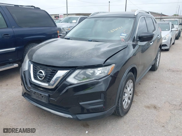 2017 Nissan Rogue S with VIN KNMAT2MT0HP542374, listed as a IAAI auction lot 41896983 with 136,942 mi miles. Bid and sale history available at carsss.com. Image 17.