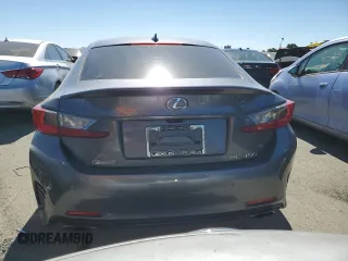 2016 Lexus RC 350 F Sport with VIN JTHHE5BC2G5014146, listed as a Copart auction lot 60836274 with 96,985 mi miles and Salvage Title. Bid and sale history available at DreamBid. Image 6.
