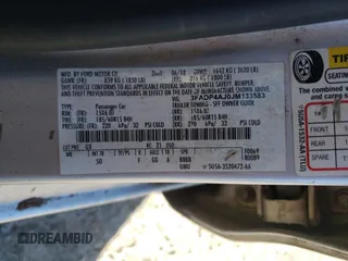 2018 Ford Fiesta S z VIN 3FADP4AJ0JM133583, wystawiony jako Copart lot #49156195 z przebiegiem 212 347 mil mil oraz Szkoda całkowita • Salvage title. Historia ofert i sprzedaży dostępna na DreamBid. Obrazek 12.