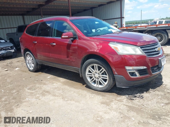 2015 Chevrolet Traverse LT with VIN 1GNKRGKD7FJ366703, listed as a IAAI auction lot 42397942 with 183,557 mi miles and . Bid and sale history available at DreamBid. Image 1.