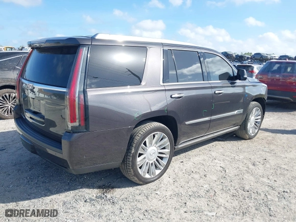 2017 Cadillac Escalade Premium Luxury with VIN 1GYS4CKJ5HR293450, listed as a IAAI auction lot 41951478 with 51,882 mi miles. Bid and sale history available at carsss.com. Image 4.