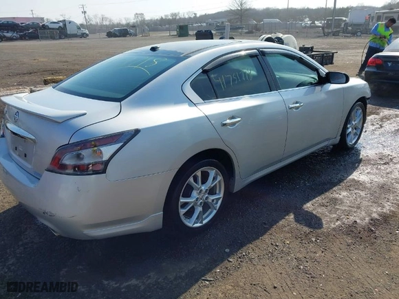 2013 Nissan Maxima 3.5 SV w/Premium Pkg with VIN 1N4AA5AP7DC834321, listed as a IAAI auction lot 41751718 with 166,407 mi miles. Bid and sale history available at carsss.com. Image 4.